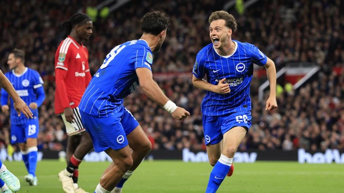 Manchester United Tersingkir dari Carabao Cup Usai Brighton Balikkan Skor 3-2