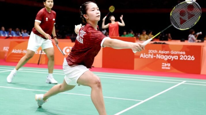 Rachel/Febi Kalah Dua Gim, Indonesia Tertinggal 0-2 dari China di Semifinal Asian Games 2026